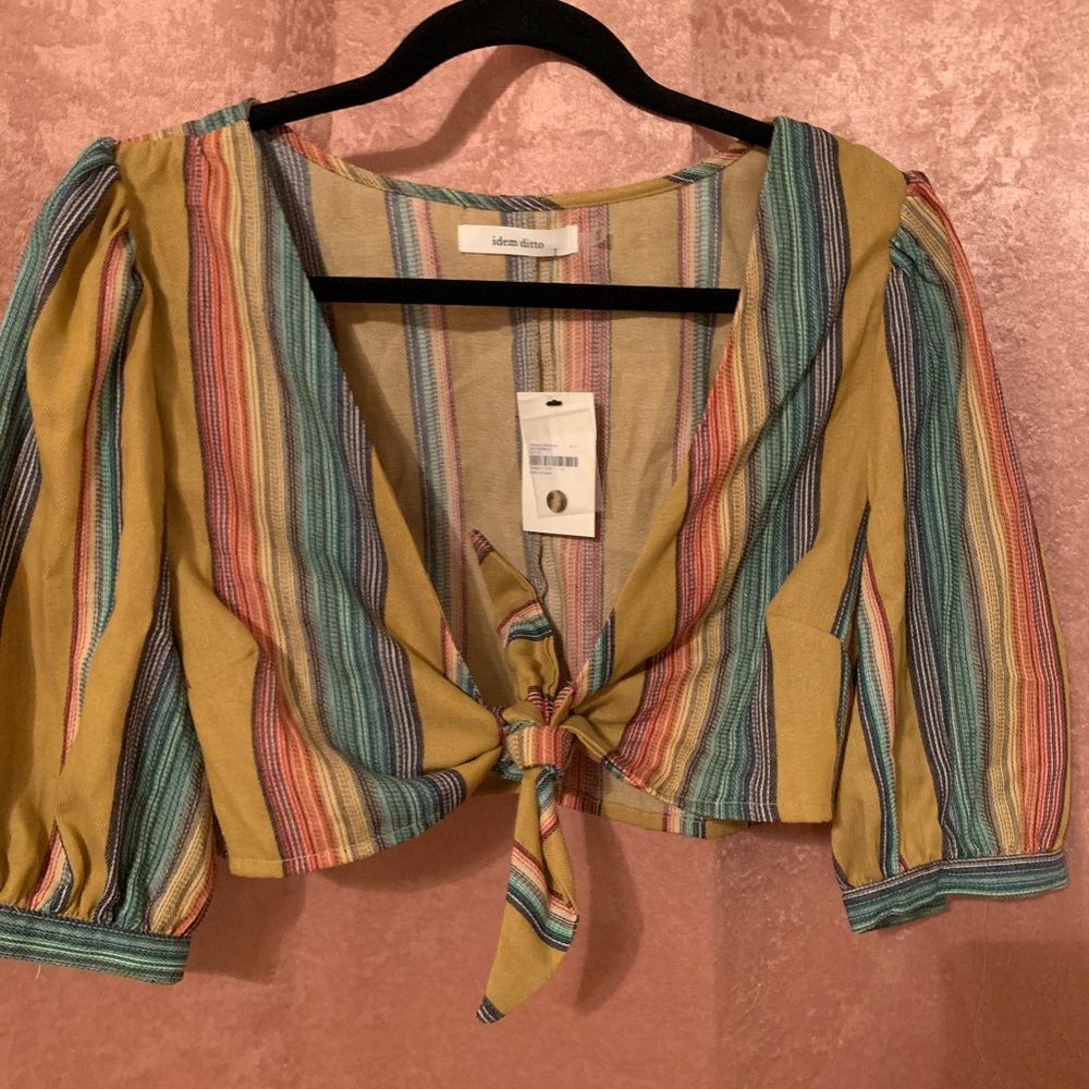 Top and skirt set